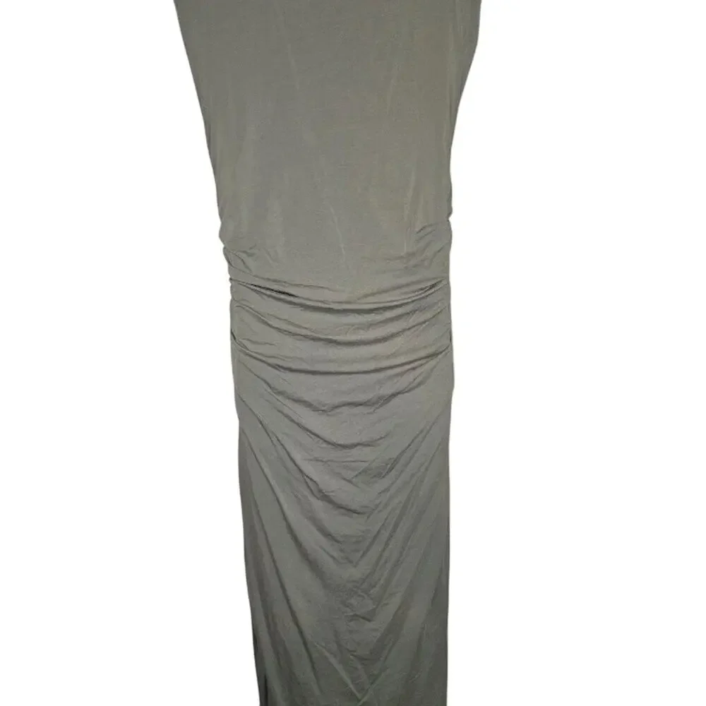 The A&F Paloma Maxi Dress - Frosty Olive XXL